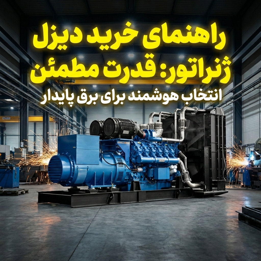 فروش اقساطی انواع دیزل ژنراتور و تجهیزات سنگین