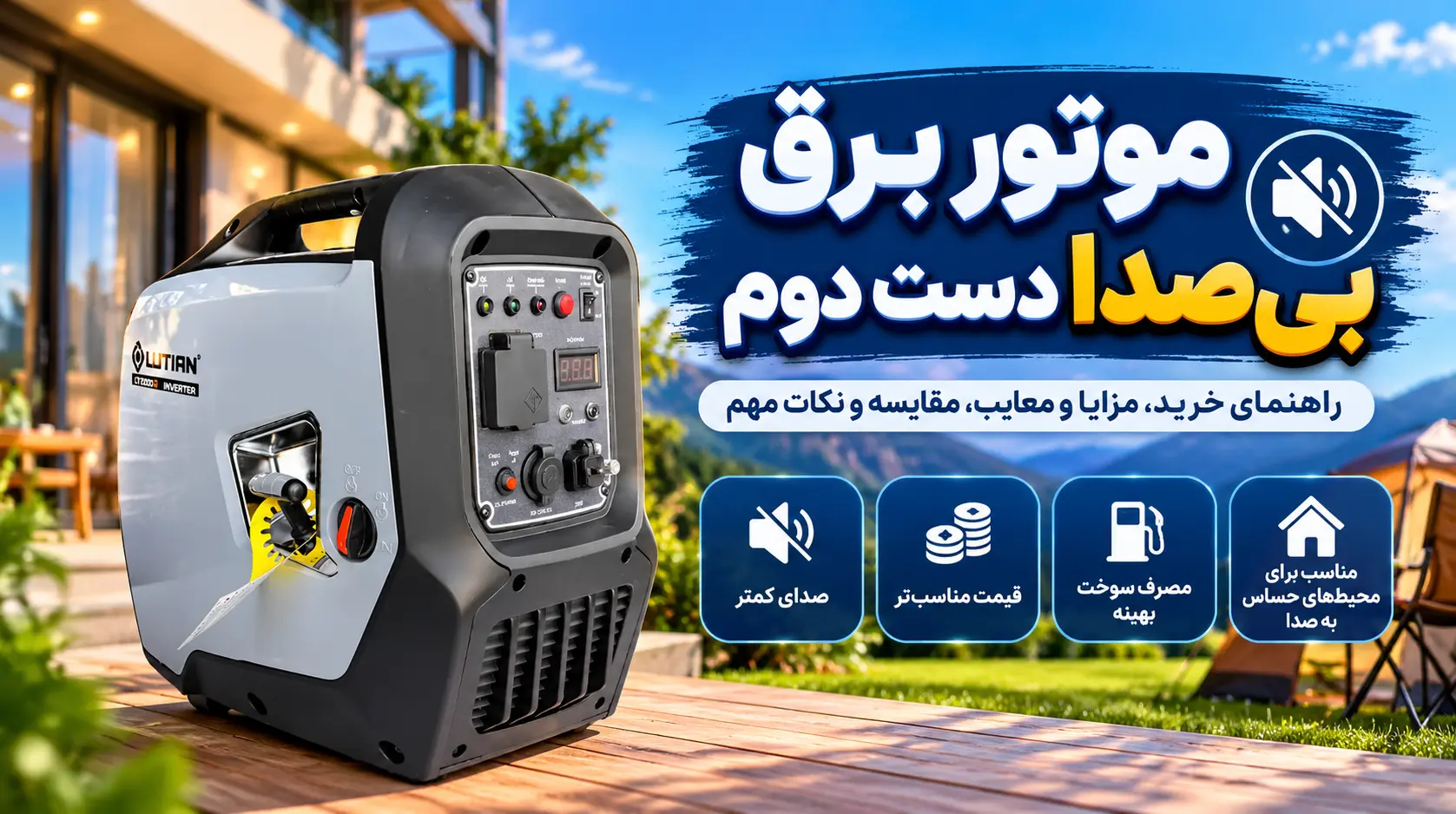 موتور برق بی صدا دست دوم: مقایسه صدا، مزایا/معایب و راهنمای خرید