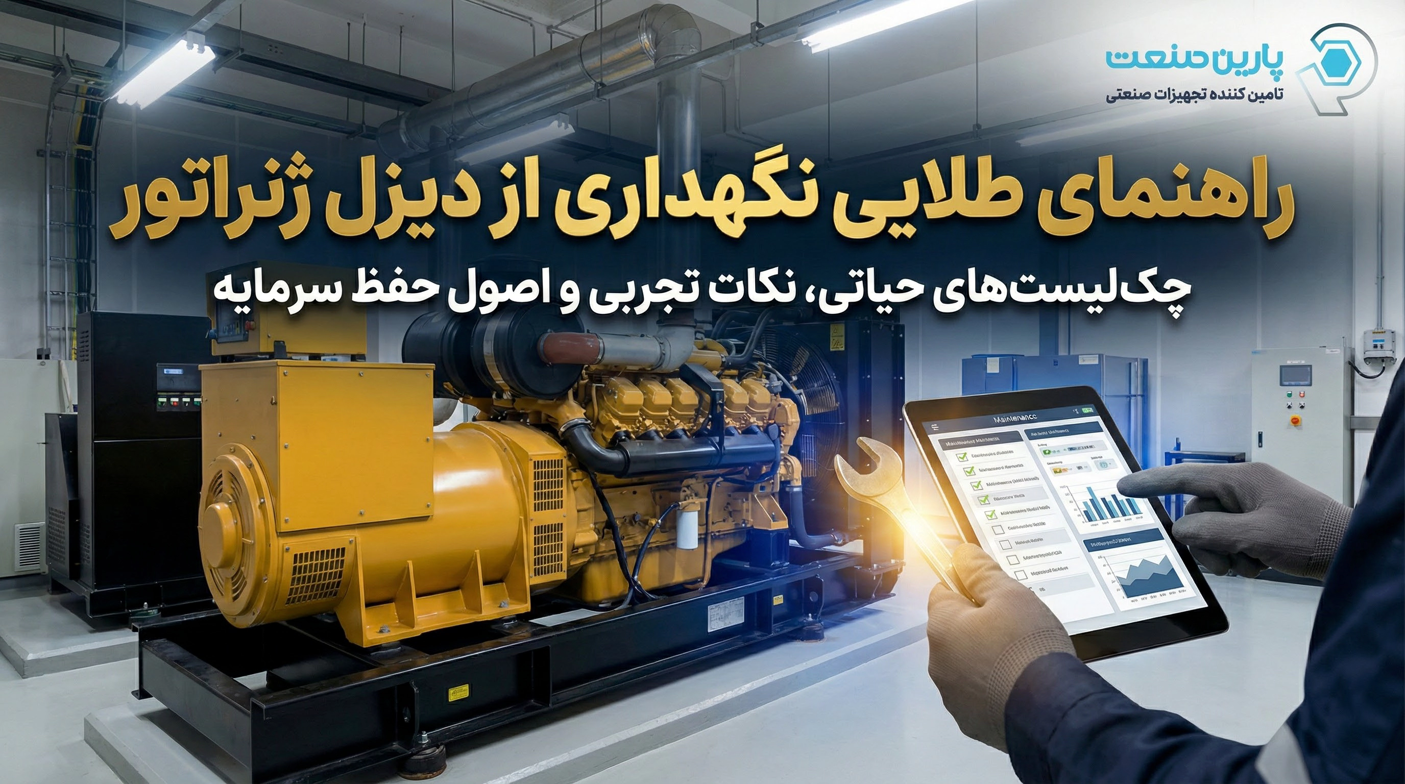 راهنمای طلایی نگهداری از دیزل ژنراتور