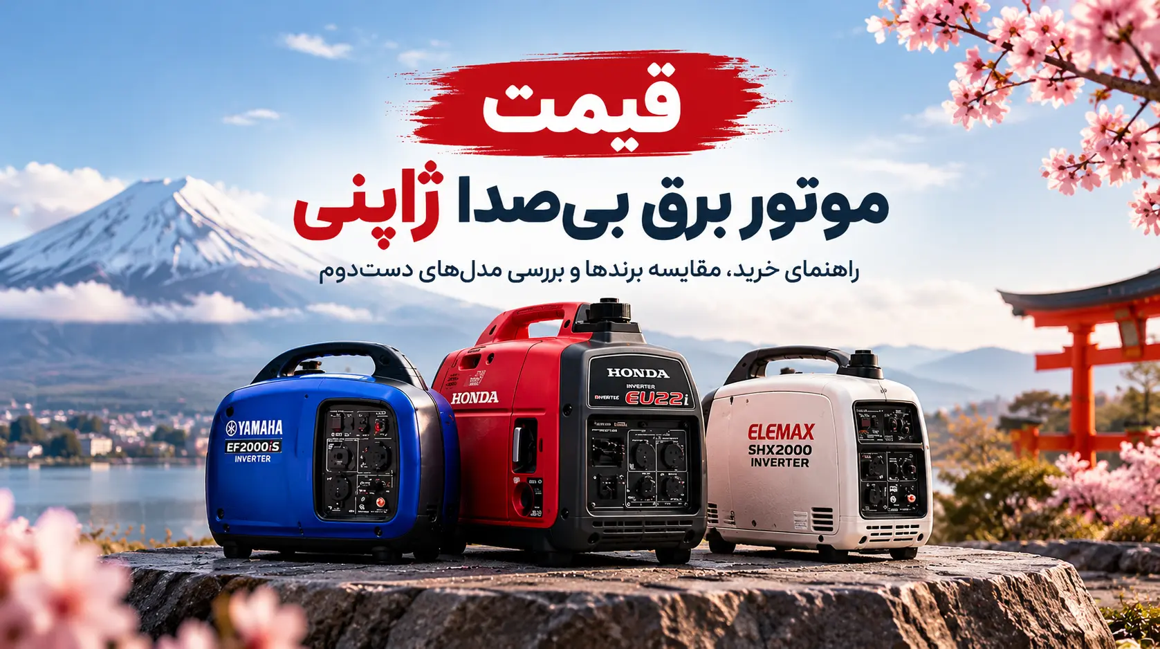 موتور برق بی صدا ژاپنی: عوامل موثر، بازه قیمت، نکات خرید و سوالات پرتکرار