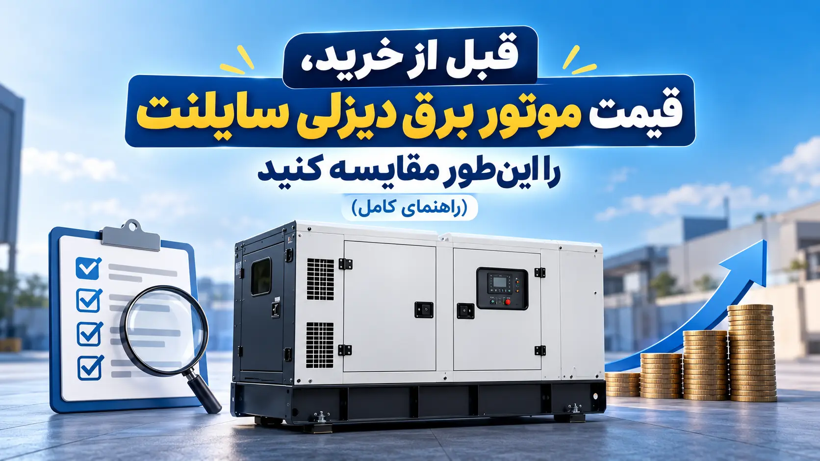 قبل از خرید، قیمت موتور برق دیزلی سایلنت را این‌طور مقایسه کنید (راهنمای کامل)