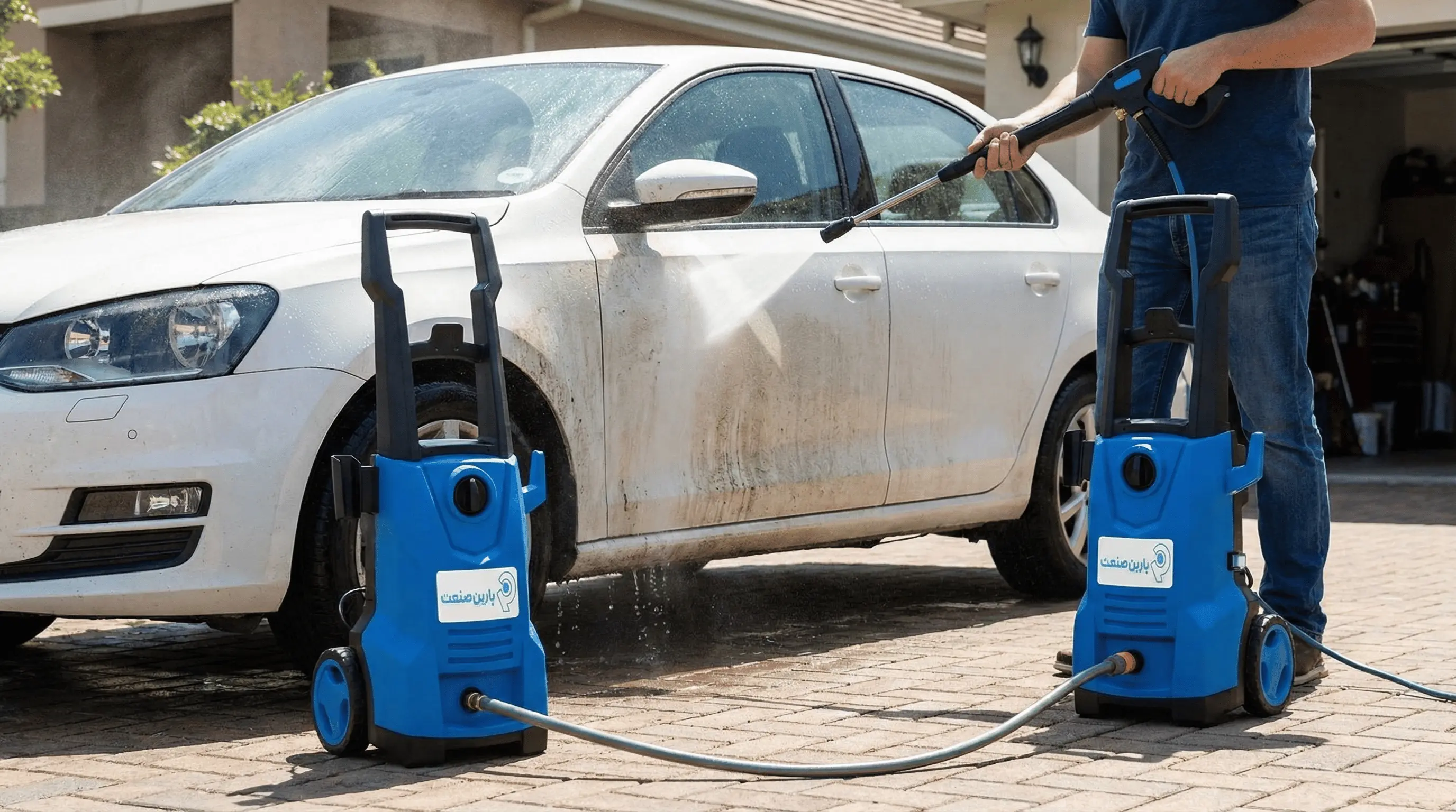 خرید دستگاه کارواش خانگی و صنعتی پارین صنعت برای شستشوی ماشین