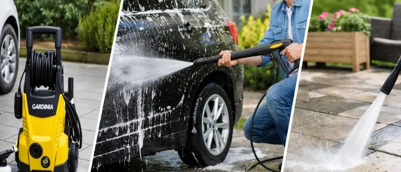 کارواش خانگی گاردنیا