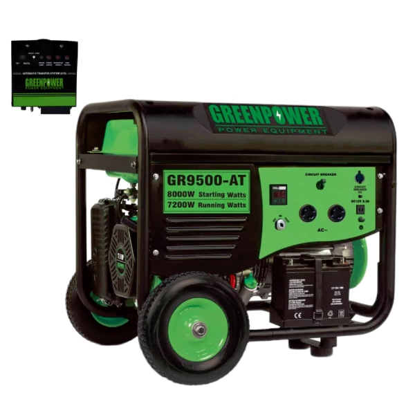 موتور برق بنزینی گرین پاور ۸ کیلووات مدل GR9500AT اتوماتیک