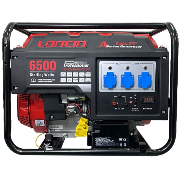 موتور برق بنزینی لانسین ۵ کیلووات LC6500AS تک فاز