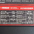 تصویر پلاک موتور برق بنزینی واکسون ۴.۵ کیلووات مدل VK14500ISER اینورتری