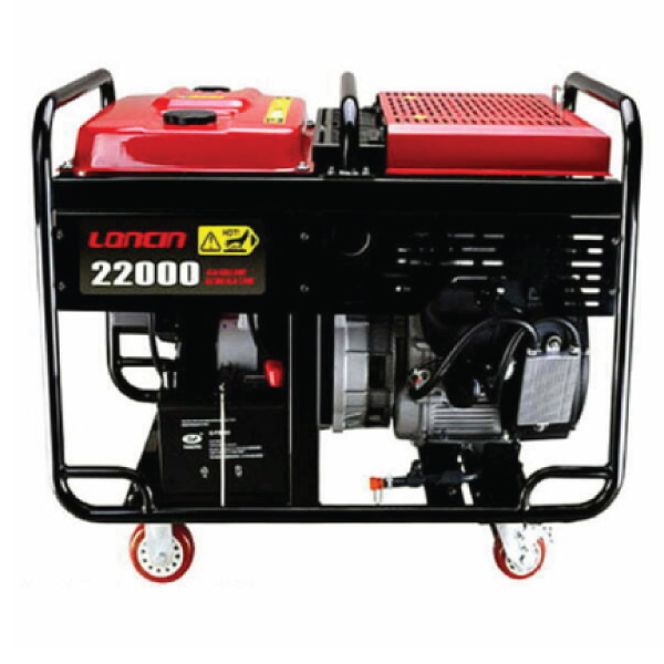 موتور برق بنزینی لانسین ۱۵ کیلووات مدل LC22000 تک فاز
