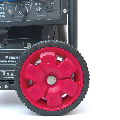 تصویر چرخ موتور برق بنزینی فیروچی ۱۰ کیلووات مدل FSG12000E2V3RC تک فاز و سه فاز ریموت‌دار