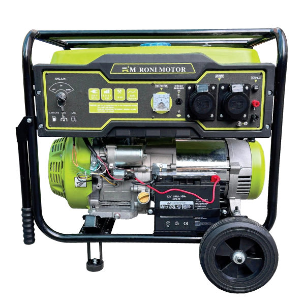 موتور برق سه گانه سوز رونی ۸.۵ کیلووات مدل RM8.5KW تک فاز