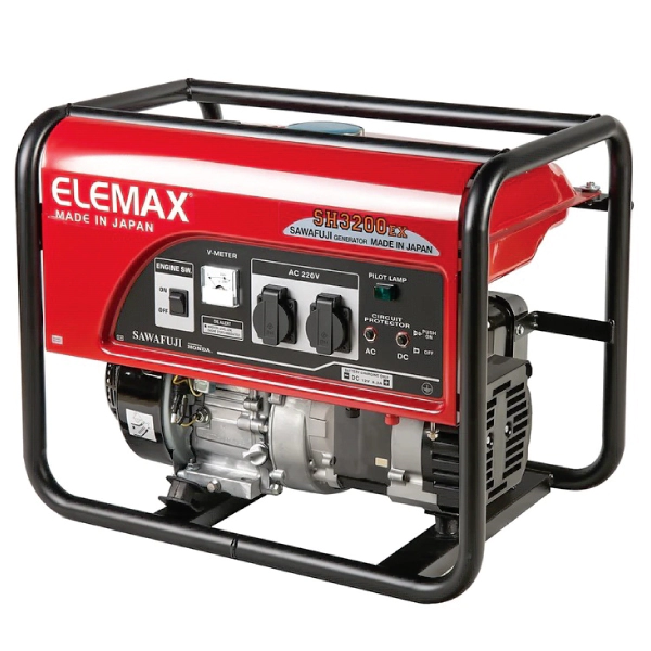موتور برق بنزینی هوندا المکس ۲.۶ کیلووات مدل SH3200EX تک فاز