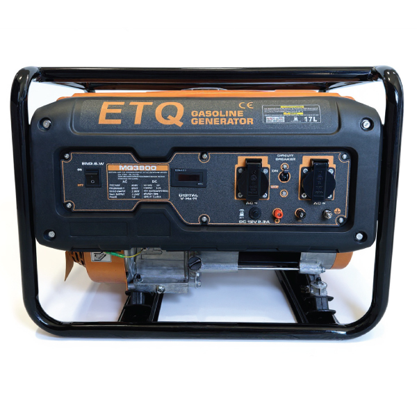 موتور برق بنزینی ETQ با توان 3.2 کیلووات مدل MG3800 هندلی