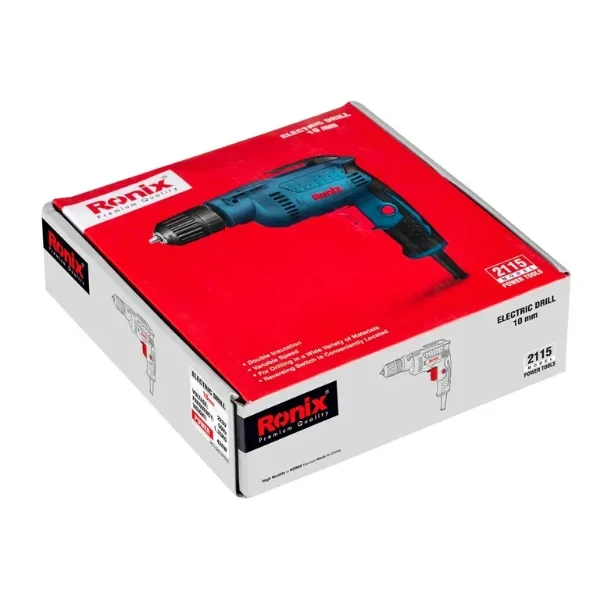 تصویر دریل برقی رونیکس سه نظام اتوماتیک مدل 2115