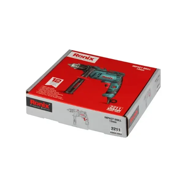 تصویر دریل چکشی رونیکس سه نظام آچاری مدل 2111