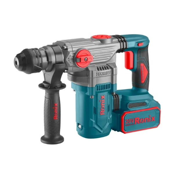 دریل بتن کن شارژی رونیکس ۲۰ ولت مدل 8679 براشلس