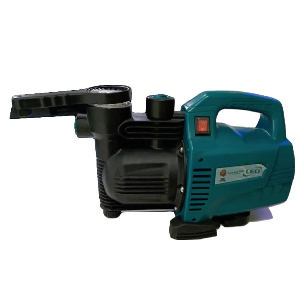 پمپ آب جتی لئو 1 اسب بخار مدل LKJ-805P تک فاز پلاستیکی فیلتردار قابل حمل