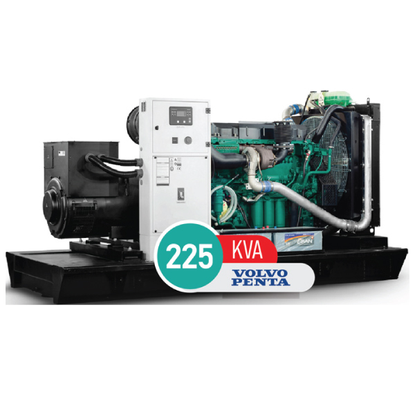 دیزل ژنراتور ولوو پنتا 225 کاوا مدل TAD733GE  کوپله شده با ژنراتور استمفورد انگلیس