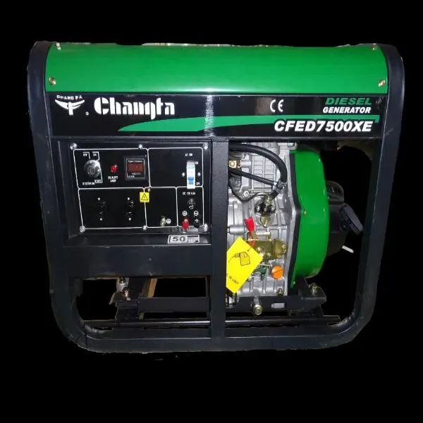 موتور برق و جوش دیزلی چانگفا ۵ کیلووات مدل CFED7500XE استارتی تک فاز