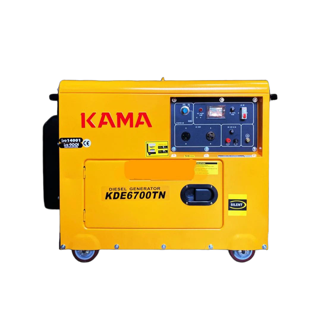 موتور برق دیزلی کاما ۵.۵ کیلووات مدل KDE6700TN استارتی تک فاز