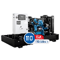 دیزل ژنراتور 110 کاوا بادوین مدل 4M10G110/5 کوپله شده با ژنراتور طرح استمفورد چینی