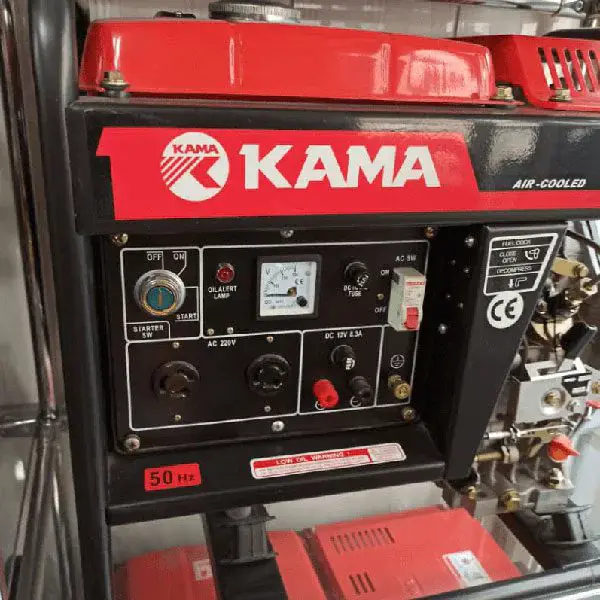 تصویر موتور برق دیزلی کاما مدل KDE3500E تک فاز