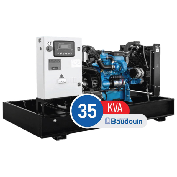 دیزل ژنراتور بادوین 35 کاوا مدل 4M06G35/5 کوپله شده با ژنراتور استمفورد چین