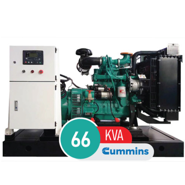 دیزل ژنراتور 66 کاوا کامینز مدل 4BTAA3.3G13 کوپله شده با ژنراتور استمفورد انگلیس