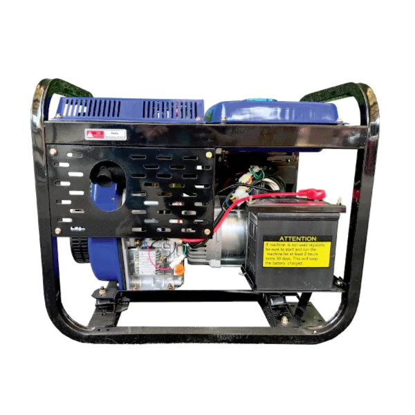 موتور برق دیزلی آگرو ۲.۵ کیلووات مدل AD8500EW، قابلیتت جوشکاری، هندلی استارتی