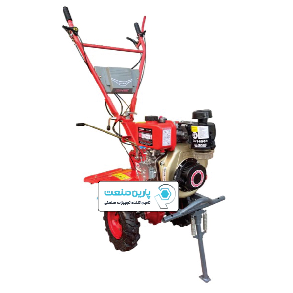 تیلر کولتیواتور دیزلی کاما ۵.۵ اسب بخار مدل KDT550K هندلی صندوقی