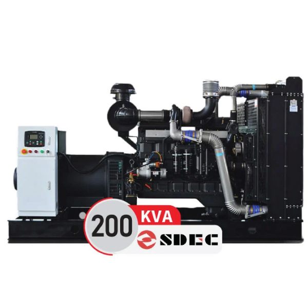 دیزل ژنراتور 200 کاوا سدک مدل SC7H230D2 کوپله شده با ژنراتور استمفورد چین