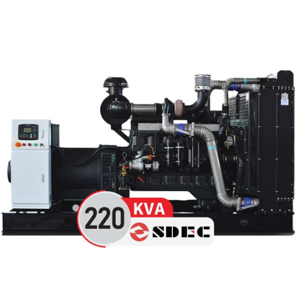 دیزل ژنراتور 220 کاوا سدک مدل SC7H250D2 کوپله شده با ژنراتور استمفورد چین