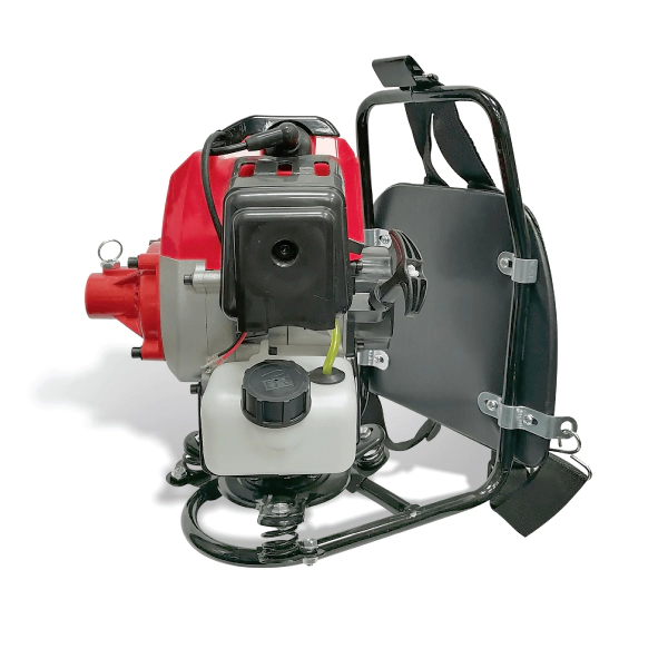 علف زن پشتی آگرو مدل BG520 | علف زن بنزینی با موتور دو زمانه