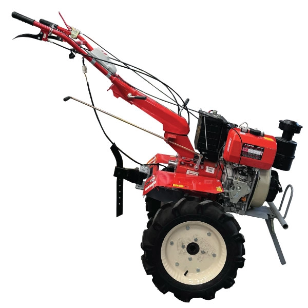 تصویر تیلر کولتیواتور دیزلی کاما ۱۲ اسب بخار مدل KDT1200KE