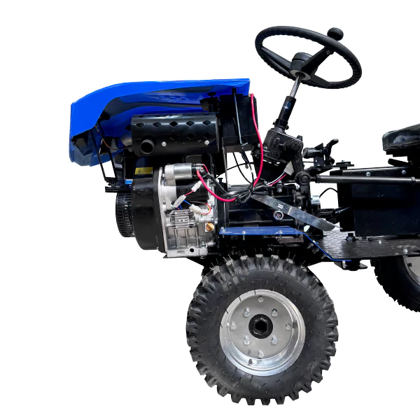 تیلر کولتیواتور ۴ چرخ آگرو کاور دار ۱۲ اسب بخار AG001-1