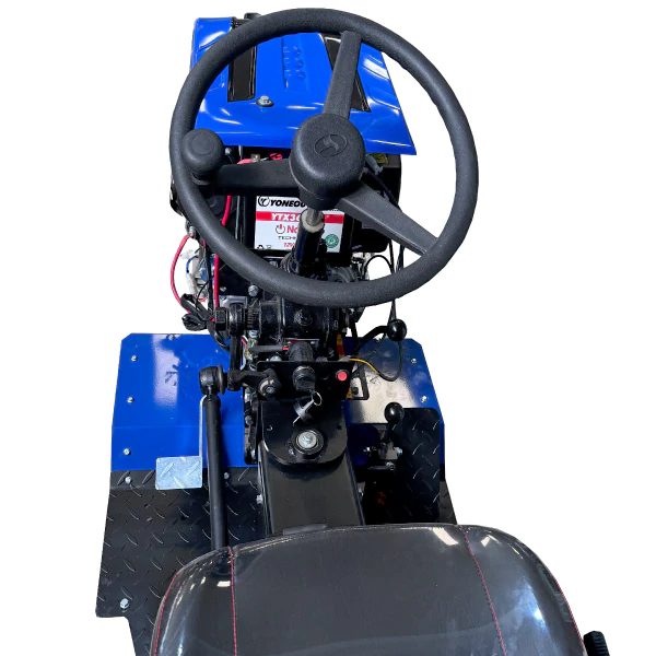 فرمان تیلر کولتیواتور ۴ چرخ آگرو کاور دار ۱۲ اسب بخار مدل AG001-1