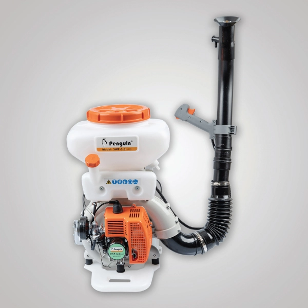 نمای روبهرو تصویر سمپاش پشتی موتوری PENGUIN مدل 3WF3.0