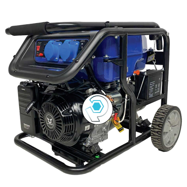 موتور برق بنزینی زونگشن ۵.۵ کیلووات مدل KB6000ER استارتی ریموت‌دار