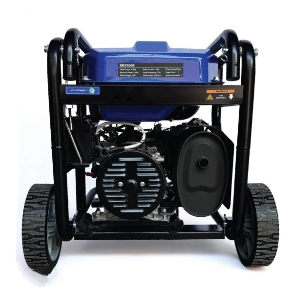 تصویر موتور برق بنزینی زونگشن ۳.۳ کیلووات مدل KB3700E-R هندلی و استارتی ریموت دار