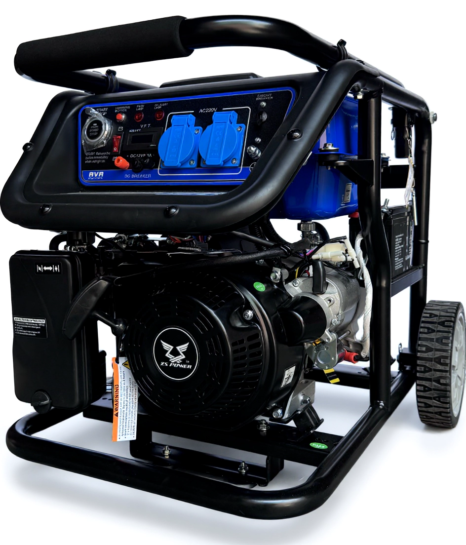 موتور برق بنزینی زونگشن ۳.۳ کیلووات مدل KB3700ER ریموت دار