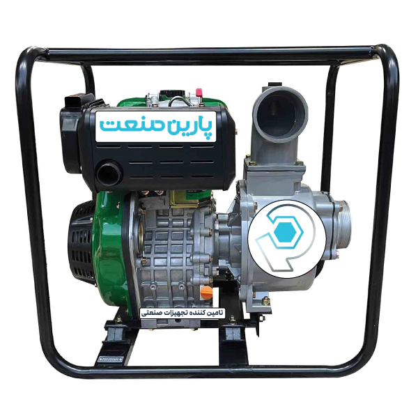 موتور پمپ دیزلی چانگفا ۴ اینچ مدل CFWD100CE استارتی