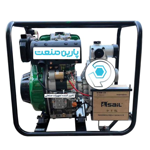 موتور پمپ چانگفا ۳ اینچ مدل CFWD80XCE استارتی