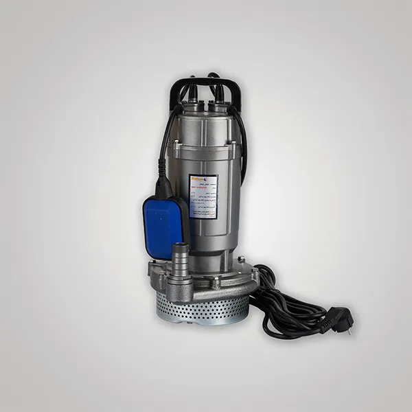 الکتروپمپ کف‌کش پلیکام 1 اینچ 35 متری مدل QDX1.5-33-0.75FP تک فاز