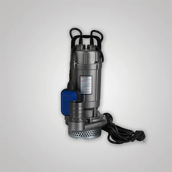 الکتروپمپ کف‌کش پلیکام 2 اینچ 20.5 متری مدل QDX10-17-0.75FP تک فاز