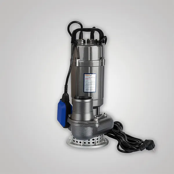 الکتروپمپ کف‌کش پلیکام 3 اینچ 12 متری مدل QDX40-7-1.1FP تک فاز