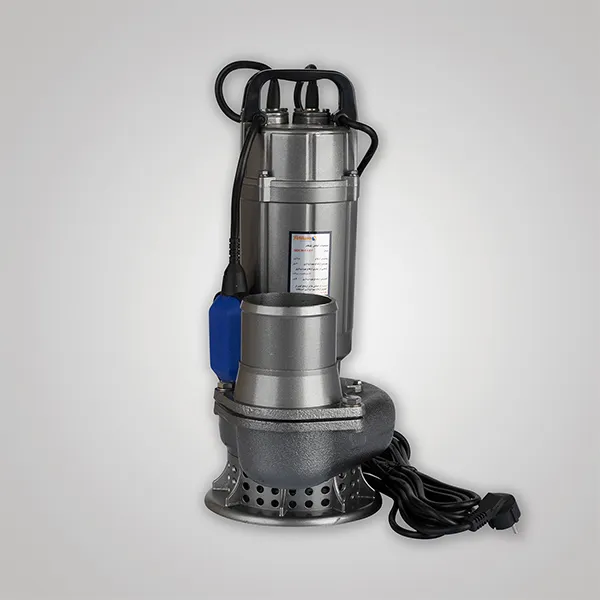 الکتروپمپ کف‌کش پلیکام 4 اینچ 11.4 متری مدل QDX50-7-1.5FP تک فاز