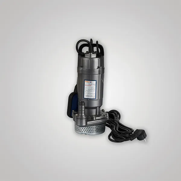 الکتروپمپ کف‌کش پلیکام 1 اینچ 14 متری مدل QDX1.5-13-0.25FP تک فاز