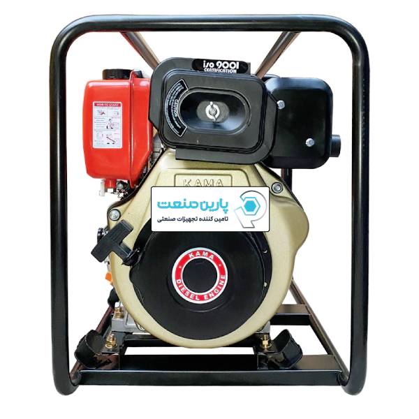 موتور پمپ دیزلی کاما مدل KDP40 هندلی