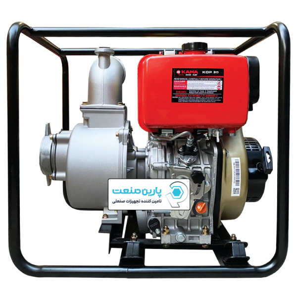 موتور پمپ دیزلی کاما ۳ اینچ مدل KDP30 هندلی