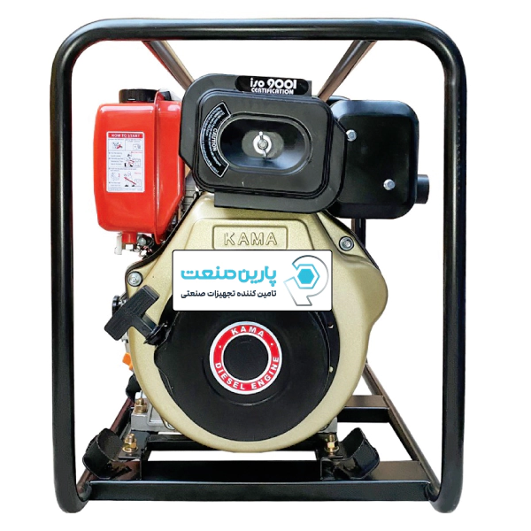 موتور پمپ دیزلی کاما مدل KDP30 هندلی