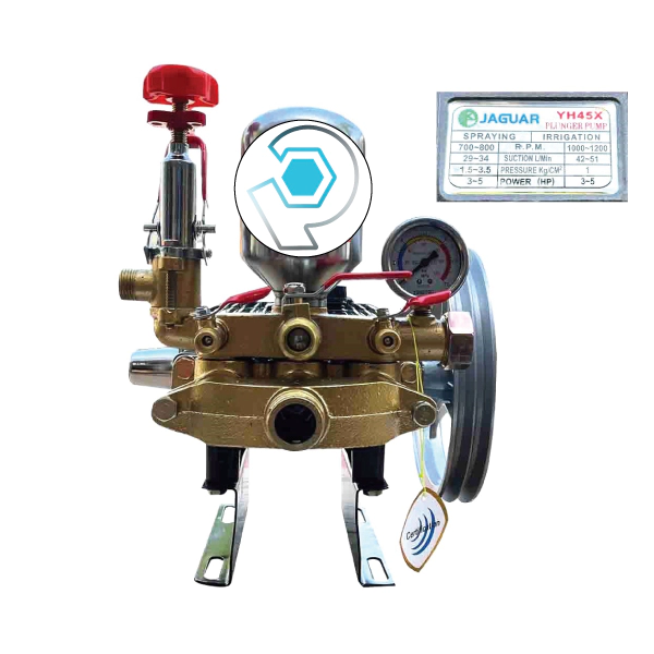 پمپ سمپاش جگوار ۴۵ بار مدل YH45X طرح رینهو پاور
