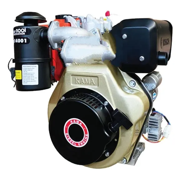 موتور تک دیزلی کاما ۱۰ اسب بخار مدل KM186FS6E استارتی